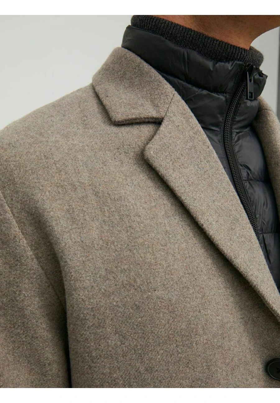 JACK&JONES Premium Jjtommy Insert Coat - Mantel - Greige 4 JACK&JONES Premium Jjtommy Insert Coat - Mantel - Greige - Afbeelding 4