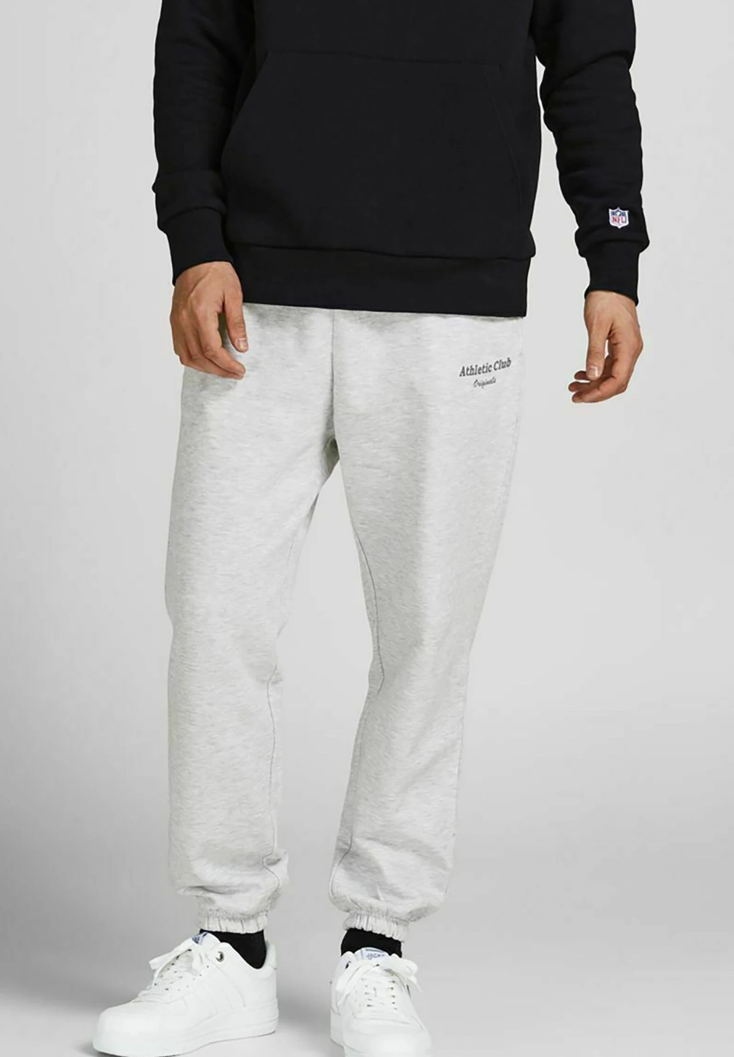 Jack & Jones Miles - Trainingsbroek - White Melange 1 Jack & Jones Miles - Trainingsbroek - White Melange