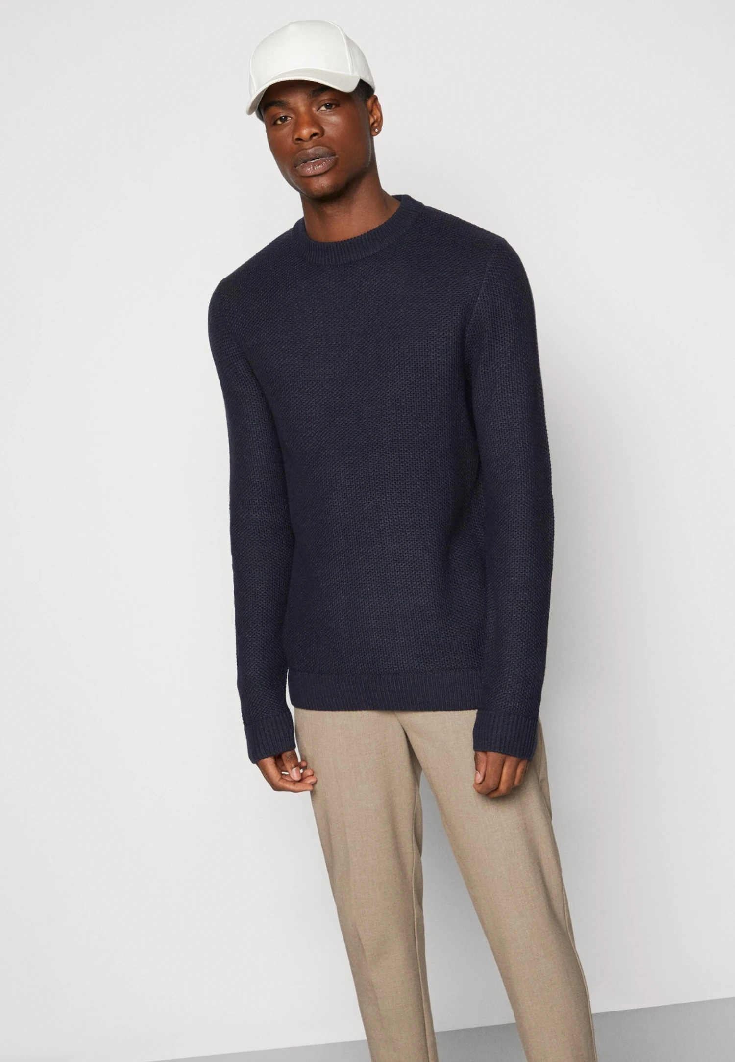 Jack & Jones Jorblake Crew Neck - Trui - Navy Blazer 4 Jack & Jones Jorblake Crew Neck - Trui - Navy Blazer - Afbeelding 4