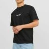 Jack & Jones Jorvesterbro Crew Neck Noos - T-Shirt Print - Black