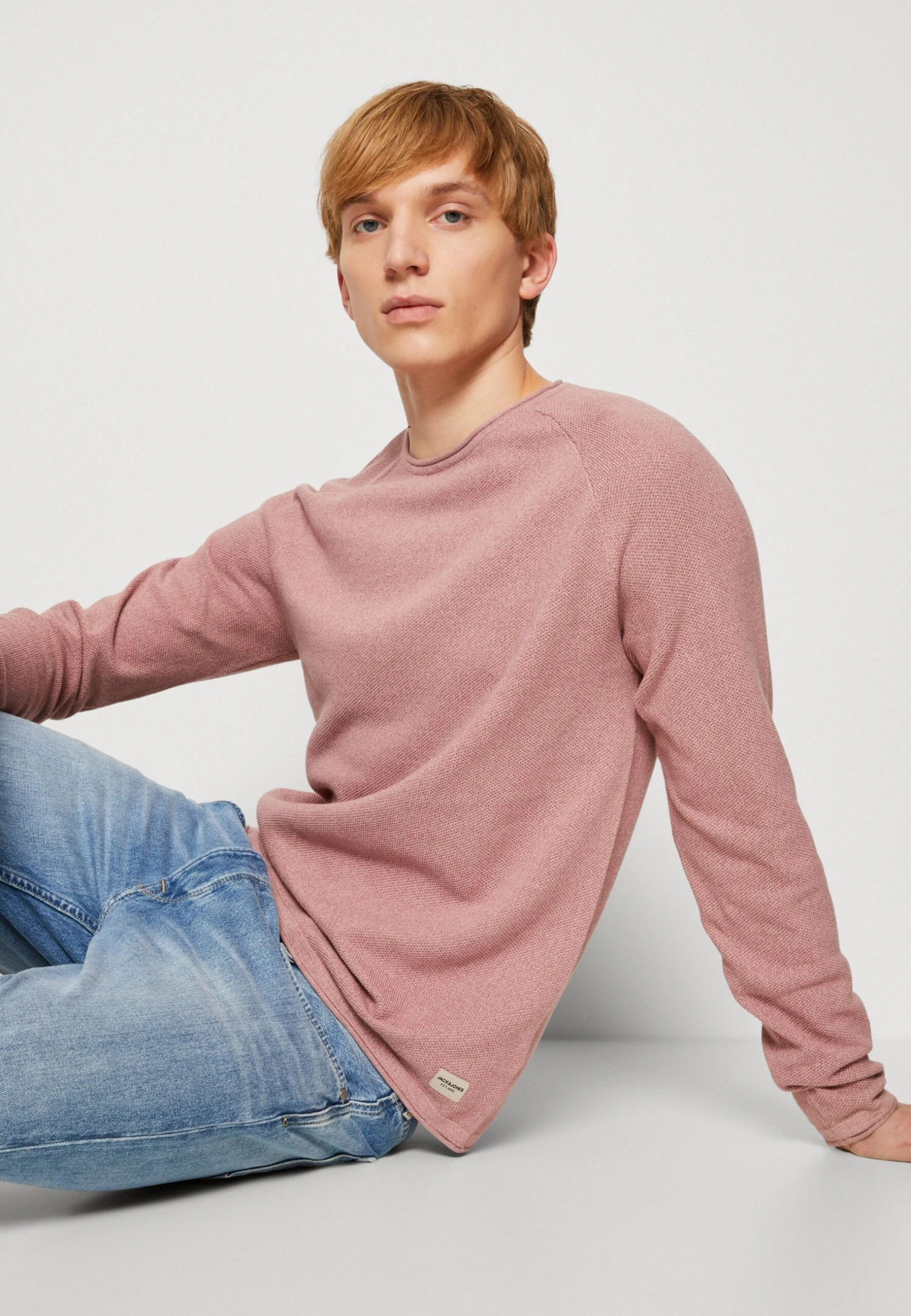 Jack & Jones JjehillCrew Neck Noos - Trui - Deauville Mauve 4 Jack & Jones JjehillCrew Neck Noos - Trui - Deauville Mauve - Afbeelding 4