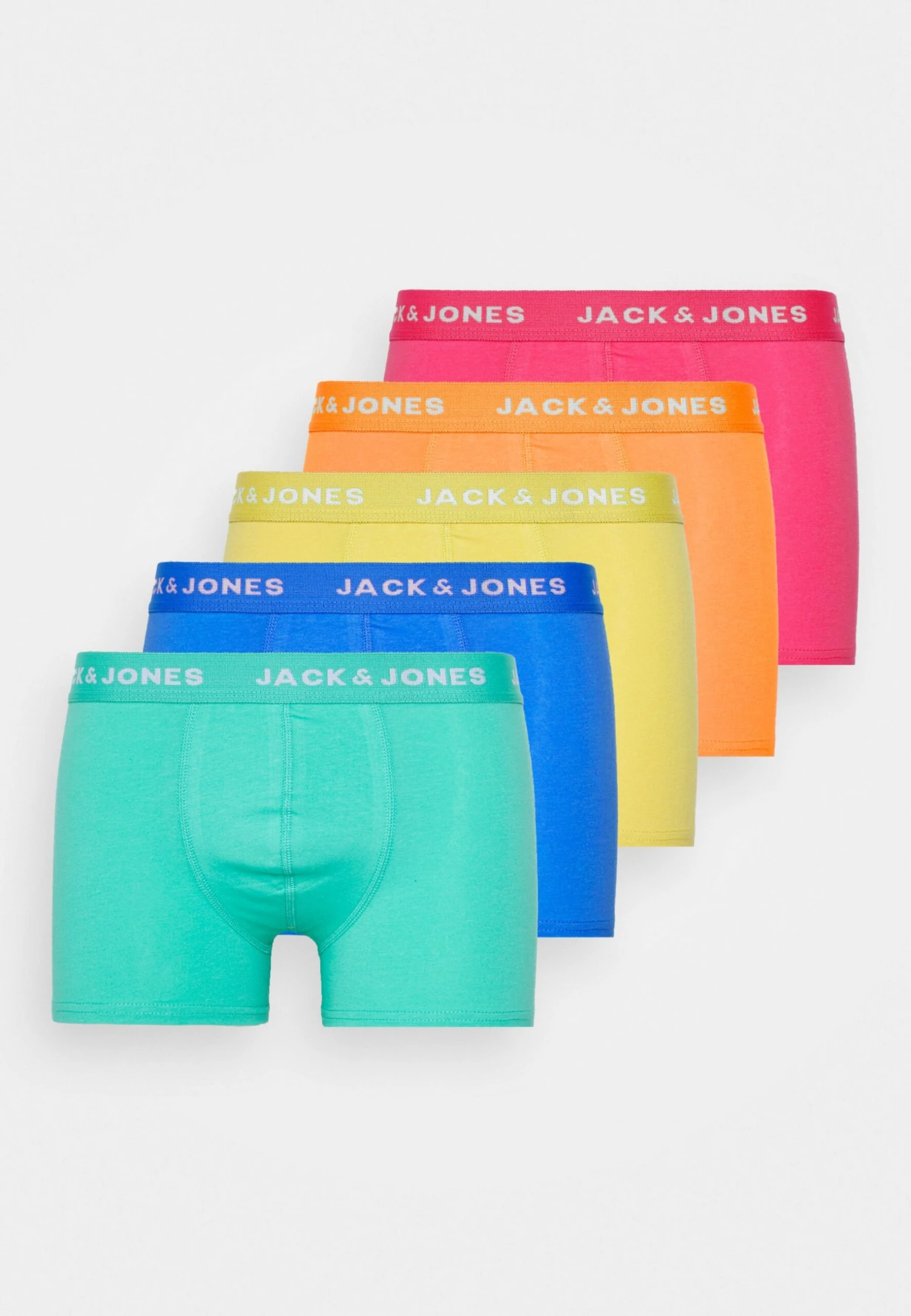 Jack & Jones Jacsummer Color Trunks 5 Pack - Onderbroeken - Mint Leaf 1 Jack & Jones Jacsummer Color Trunks 5 Pack - Onderbroeken - Mint Leaf