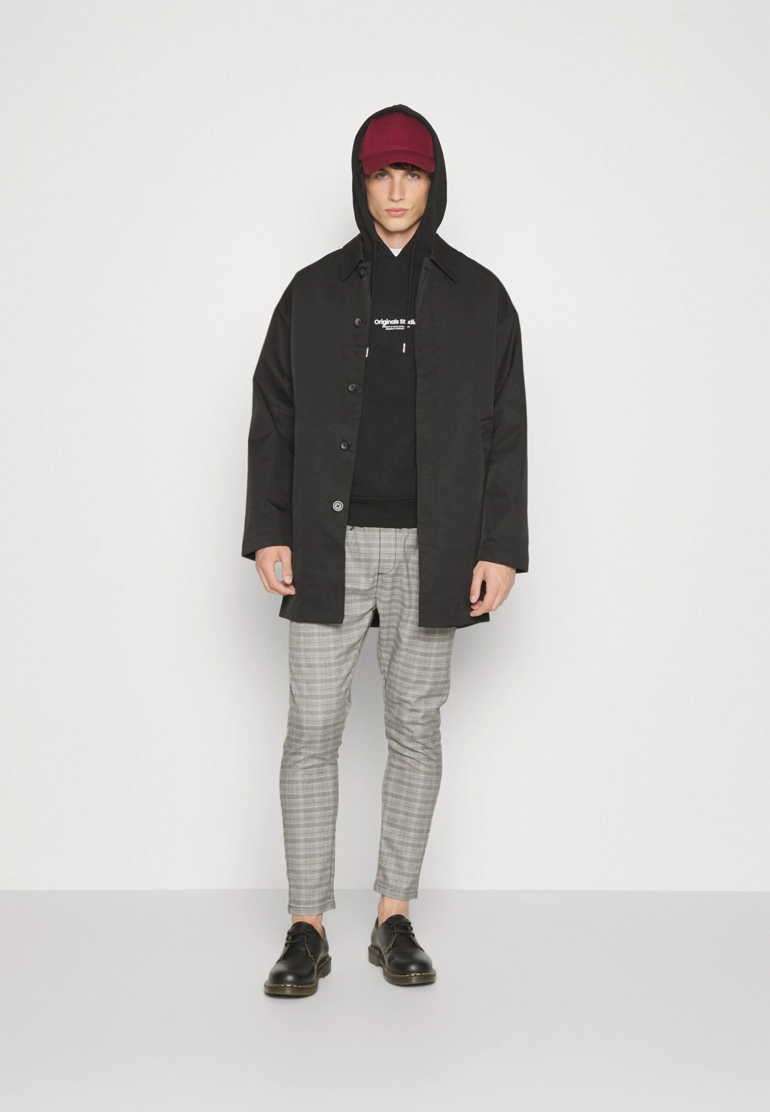 Jack & Jones Jjecrease Coat - Mantel - Black 2 Jack & Jones Jjecrease Coat - Mantel - Black - Afbeelding 2