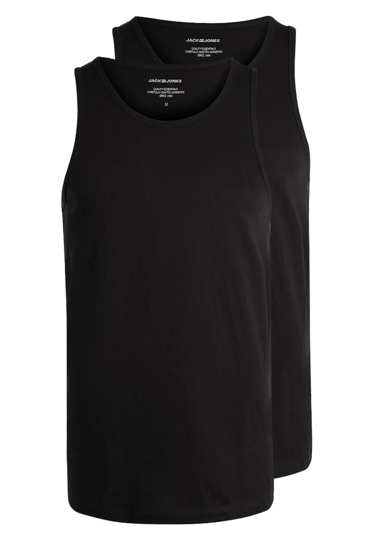 Jack & Jones Jacbasic Tanktop 2 Pack - Hemd - Black 5 Jack & Jones Jacbasic Tanktop 2 Pack - Hemd - Black - Afbeelding 5