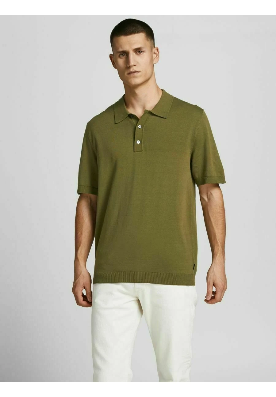 JACK&JONES Premium Klassisches - Poloshirt - Martini Olive 1 JACK&JONES Premium Klassisches - Poloshirt - Martini Olive