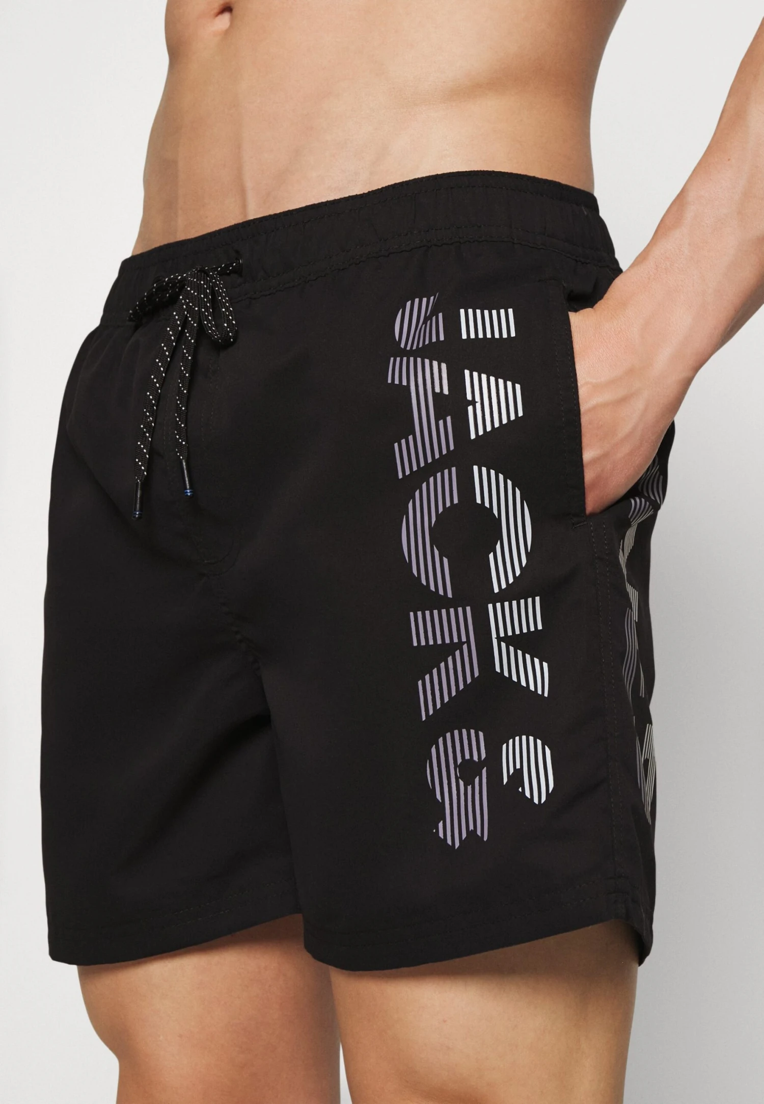 Jack & Jones Jjswim Splicelogo 2Pack - Zwemshorts - Black/Black + Navy Blazer 5 Jack & Jones Jjswim Splicelogo 2Pack - Zwemshorts - Black/Black + Navy Blazer - Afbeelding 5