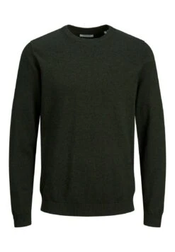 Jack & Jones Ebasic Crew Neck Noos - Trui - Dark Green