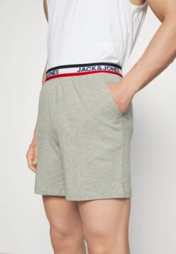 Jack & Jones Tape Shorts - Pyjamabroek - Light Grey Melange 9 Jack & Jones Tape Shorts - Pyjamabroek - Light Grey Melange -Jack & Jones Verkoopwinkel 336e8cdbc6ba429ca6daf855991efe20