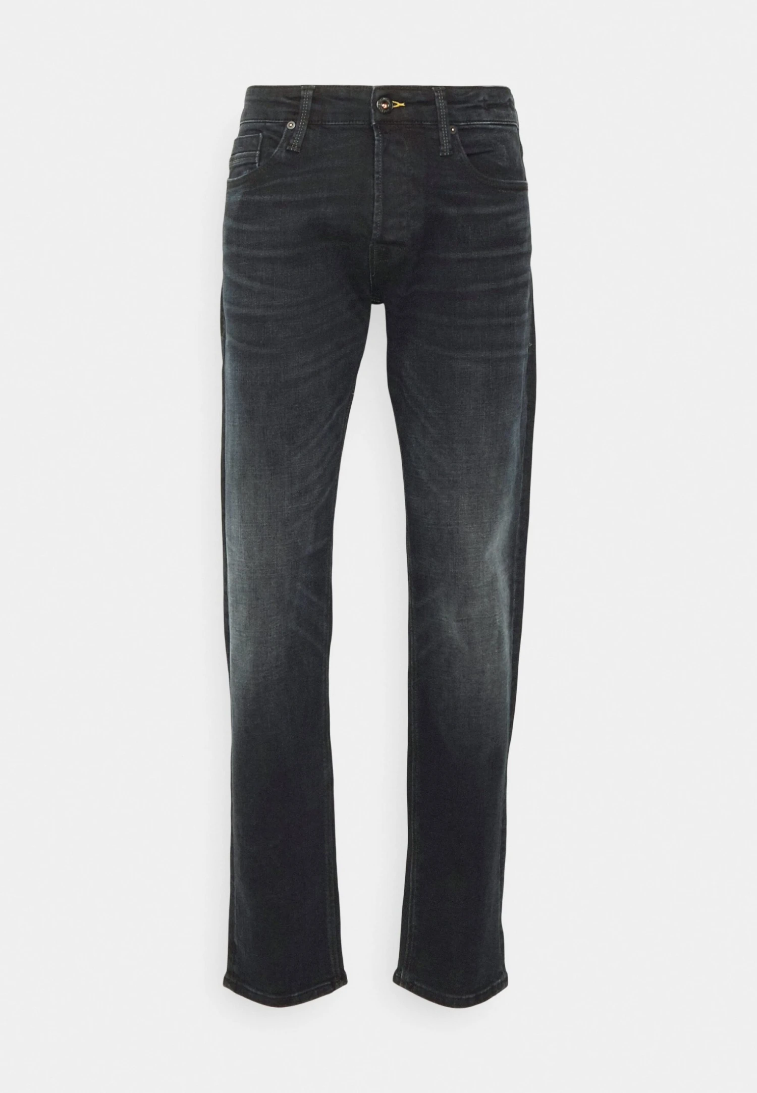 Jack & Jones Jjimike Jjwood - Straight Leg Jeans - Black Denim 4 Jack & Jones Jjimike Jjwood - Straight Leg Jeans - Black Denim - Afbeelding 4