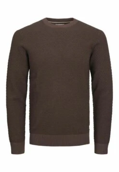 Jack & Jones Jjeatlas Crew Neck Noos - Trui - Seal Brown
