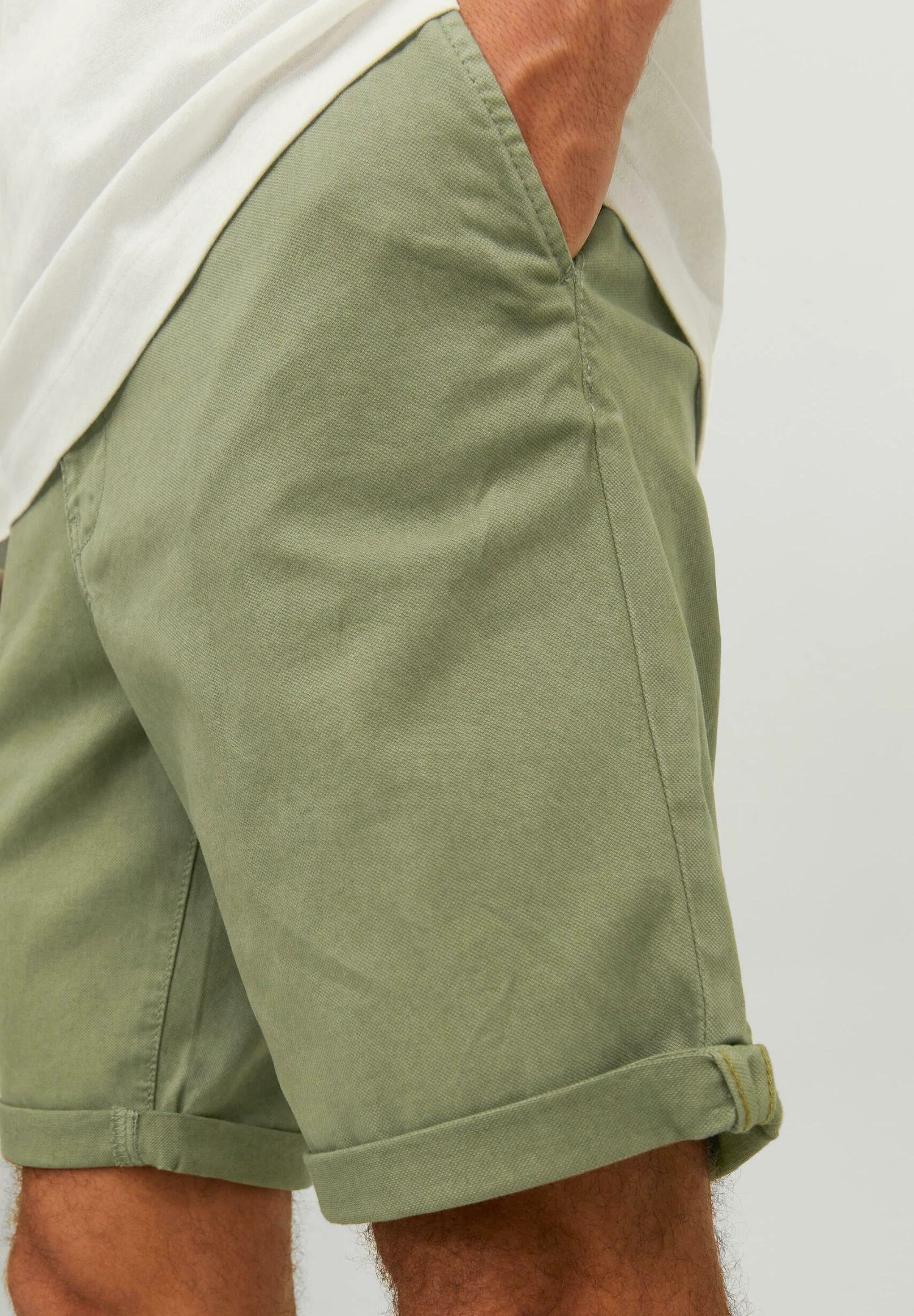 Jack & Jones Jpstfred Jjchino - Shorts - Deep Lichen Green 4 Jack & Jones Jpstfred Jjchino - Shorts - Deep Lichen Green - Afbeelding 4