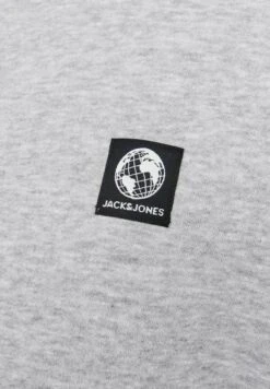 Jack & Jones Reissverschluss - Sweater Met Rits - Light Grey Melange -Jack & Jones Verkoopwinkel 3817adf33d7343fd82d88ce9e669bf10