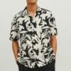 Jack & Jones Jorcabana Aop Ss Ln - Overhemd - Moonbeam