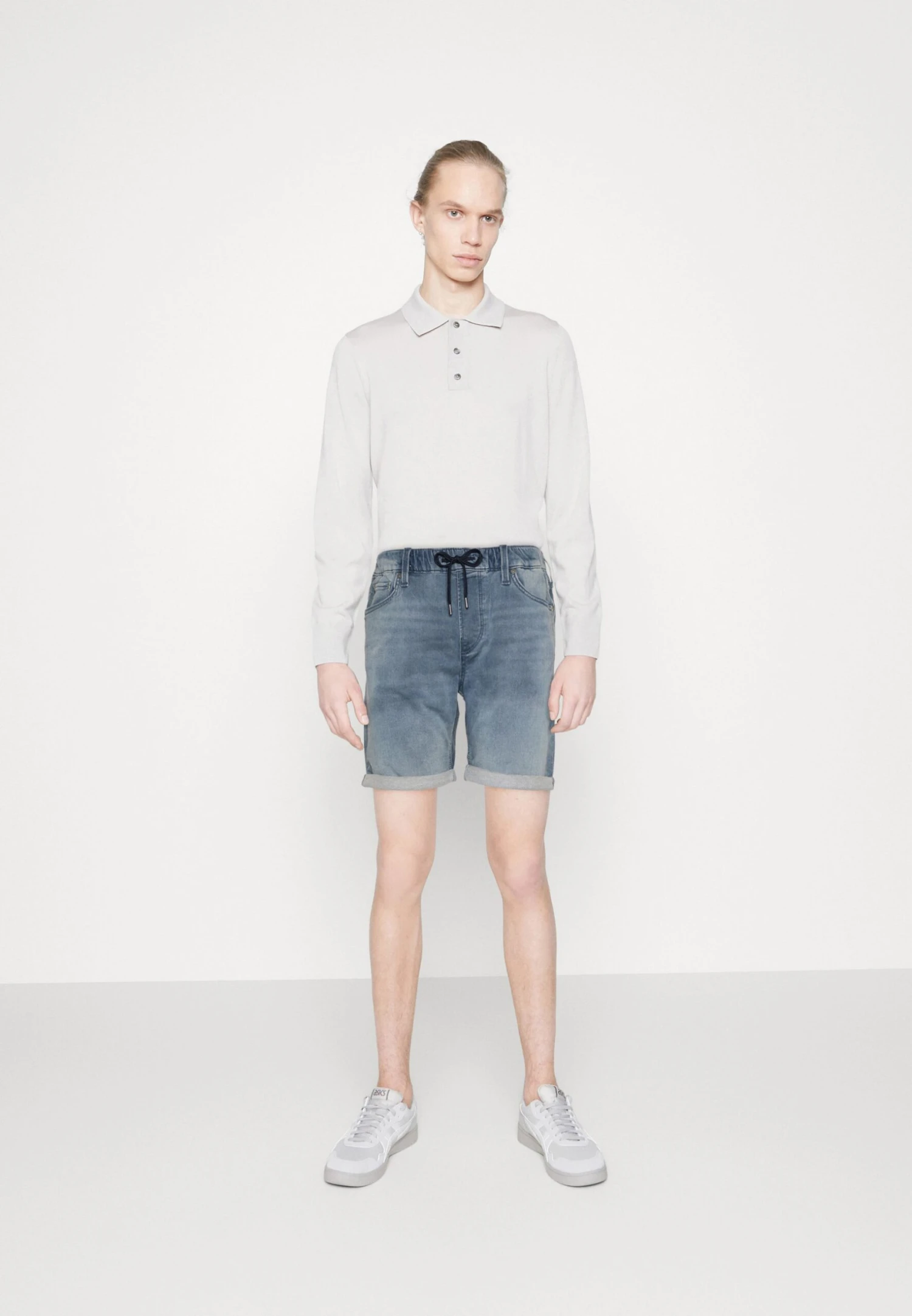 Jack & Jones Jjirick Jjicon Elast - Jeansshort - Blue Denim 2 Jack & Jones Jjirick Jjicon Elast - Jeansshort - Blue Denim - Afbeelding 2