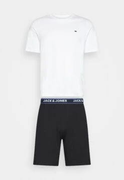 Jack & Jones Jacaustin Tee And Shorts Set - Pyjama - White