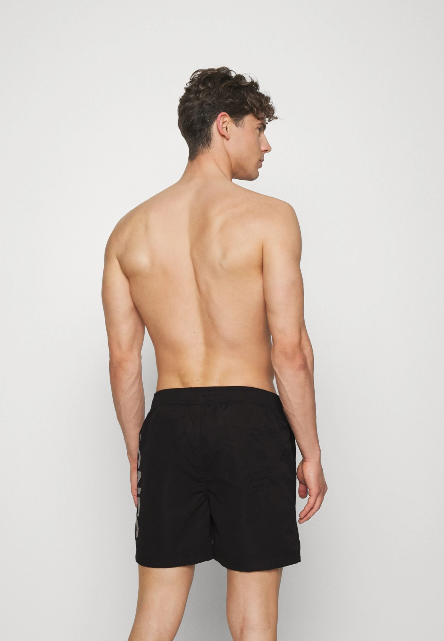 Jack & Jones Jjswim Splicelogo 2Pack - Zwemshorts - Black/Black + Navy Blazer 2 Jack & Jones Jjswim Splicelogo 2Pack - Zwemshorts - Black/Black + Navy Blazer - Afbeelding 2