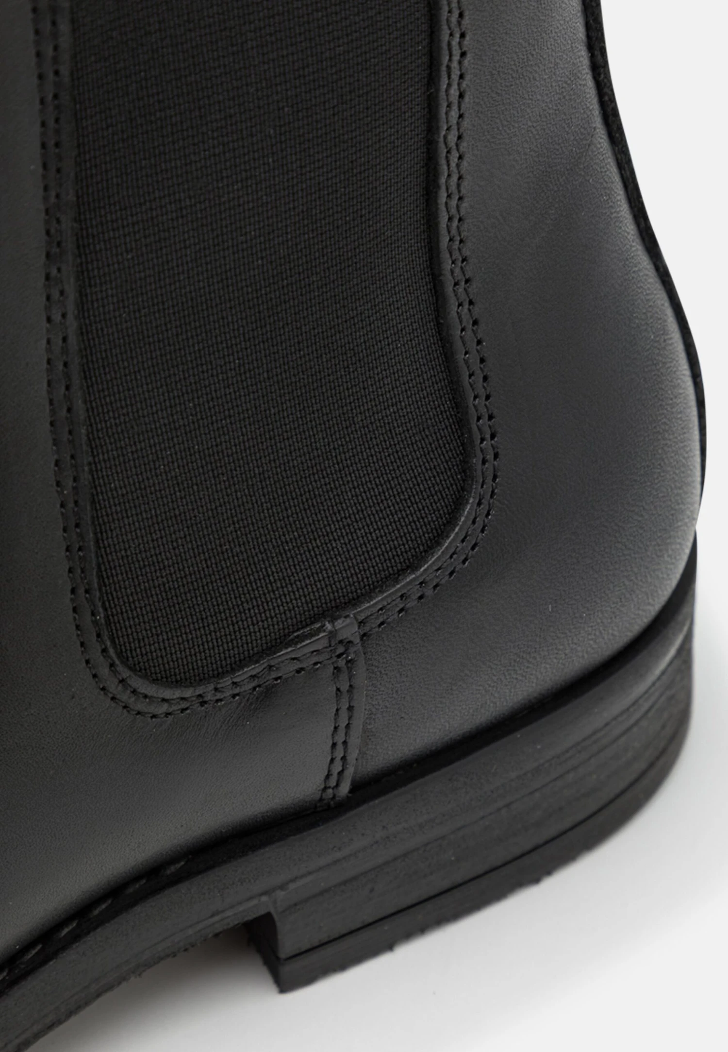 Jack & Jones Jfwargo Leather Chelsea Ln - Korte Laarzen - Anthracite 6 Jack & Jones Jfwargo Leather Chelsea Ln - Korte Laarzen - Anthracite - Afbeelding 6