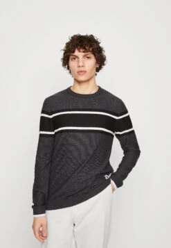 Jack & Jones Jcologan Spring Crew Neck - Trui - Asphalt