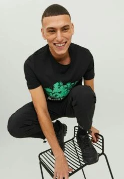 Jack & Jones Jcomarina Tee Crew Neck - T-Shirt Print - Black 12 Jack & Jones Jcomarina Tee Crew Neck - T-Shirt Print - Black -Jack & Jones Verkoopwinkel 4353be31ed4b49069710b3dd98ef4111