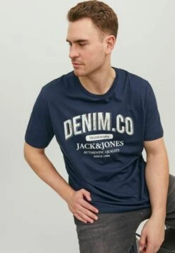 Jack & Jones Plus SizeLogo - T-Shirt Print - Navy Blazer -Jack & Jones Verkoopwinkel 44545a411c9a46448373e2611886586c