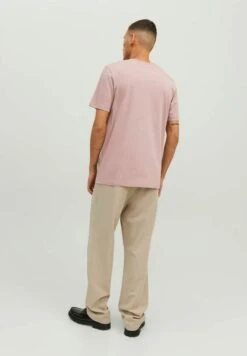 Jack & Jones Jjeorganic Basic Ss O-Neck Noos - T-Shirt Basic - Deauville Mauve -Jack & Jones Verkoopwinkel 44f82965dffd4473b67799523d6ebc37