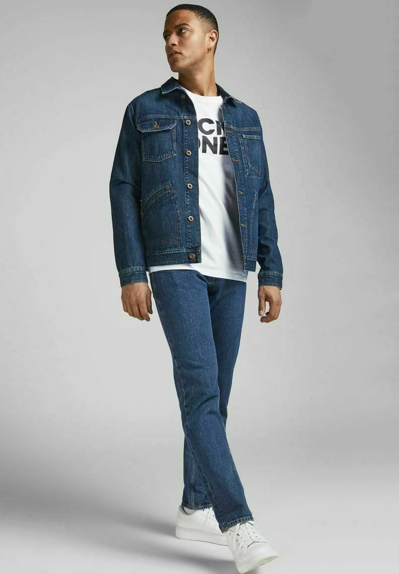 Jack & Jones Jjecorp Logo Ss O NeckNoos - T-Shirt Print - White 4 Jack & Jones Jjecorp Logo Ss O NeckNoos - T-Shirt Print - White - Afbeelding 4