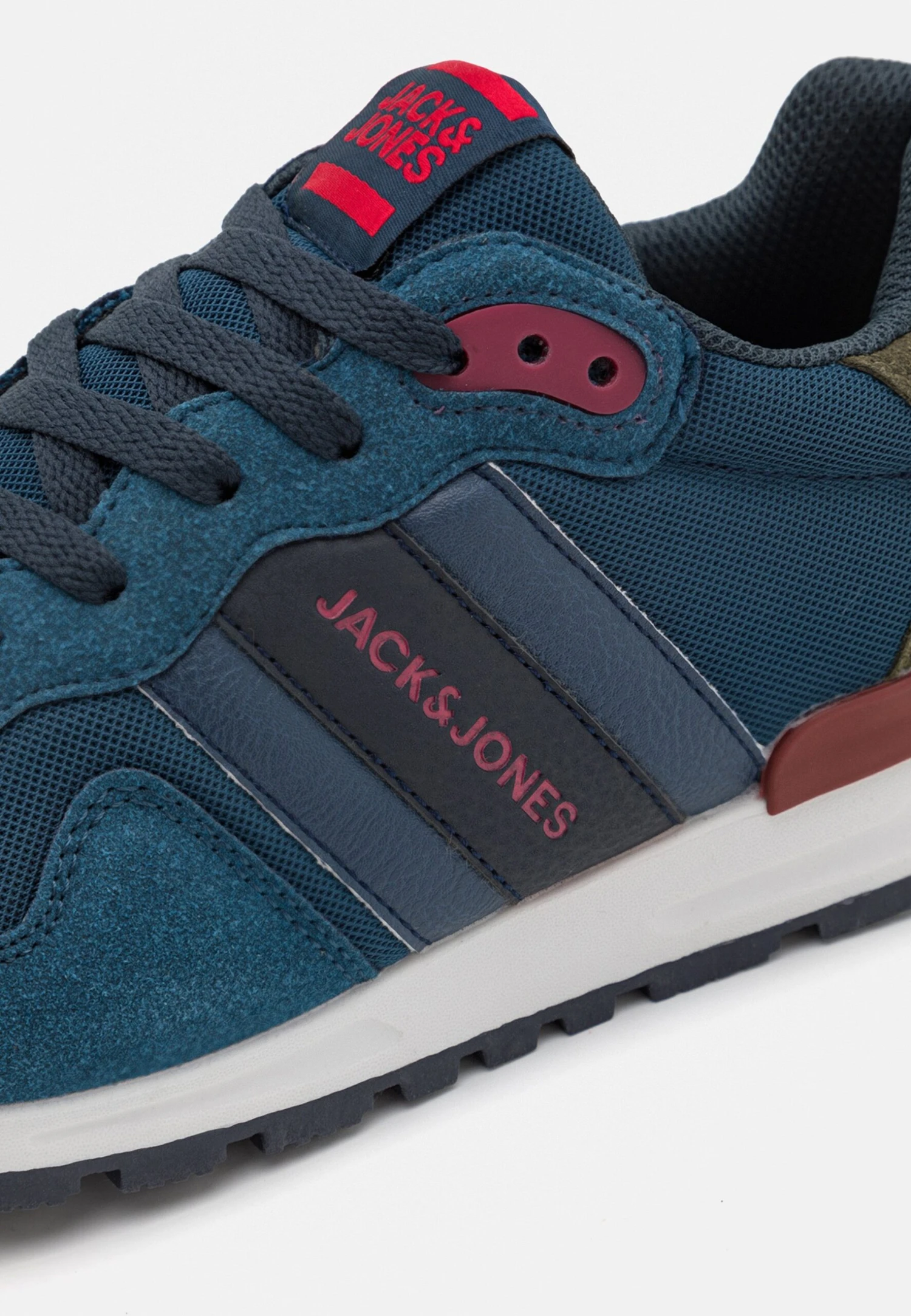 Jack & Jones Jfwstellar 3.0- Sneakers Laag - Moonlit Ocean/Dark Olive 6 Jack & Jones Jfwstellar 3.0- Sneakers Laag - Moonlit Ocean/Dark Olive - Afbeelding 6