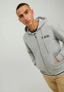 Jack & Jones Mit Rdd Bill - Sweater Met Rits - Light Grey Melange 10 Jack & Jones Mit Rdd Bill - Sweater Met Rits - Light Grey Melange -Jack & Jones Verkoopwinkel 4625420077234bc4a144b9dc9f0025cf