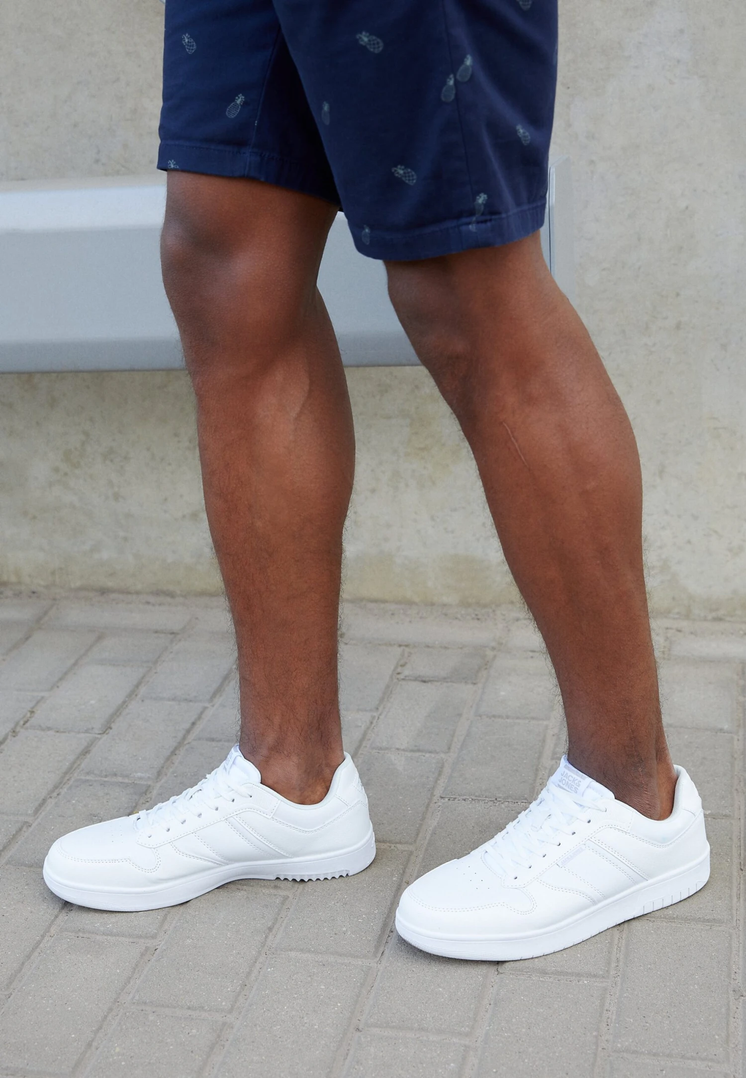 Jack & Jones Jfwjam - Sneakers Laag - White/Mono 2 Jack & Jones Jfwjam - Sneakers Laag - White/Mono - Afbeelding 2