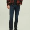 Jack & Jones Clark Evan Jos- Slim Fit Jeans - Blue Denim