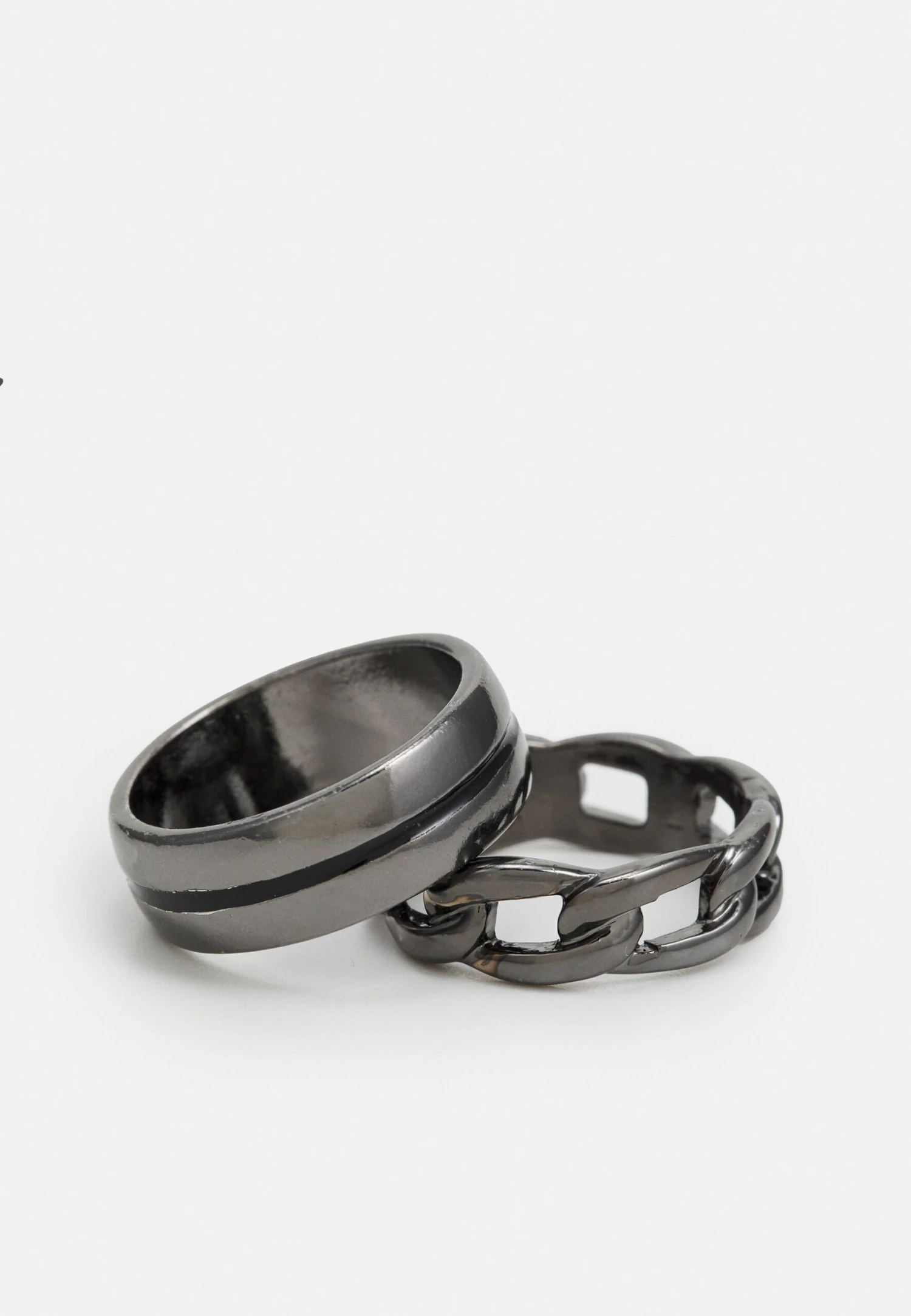 Jack & Jones Jacmix 3 Pack Unisex - Ring - Black 4 Jack & Jones Jacmix 3 Pack Unisex - Ring - Black - Afbeelding 4