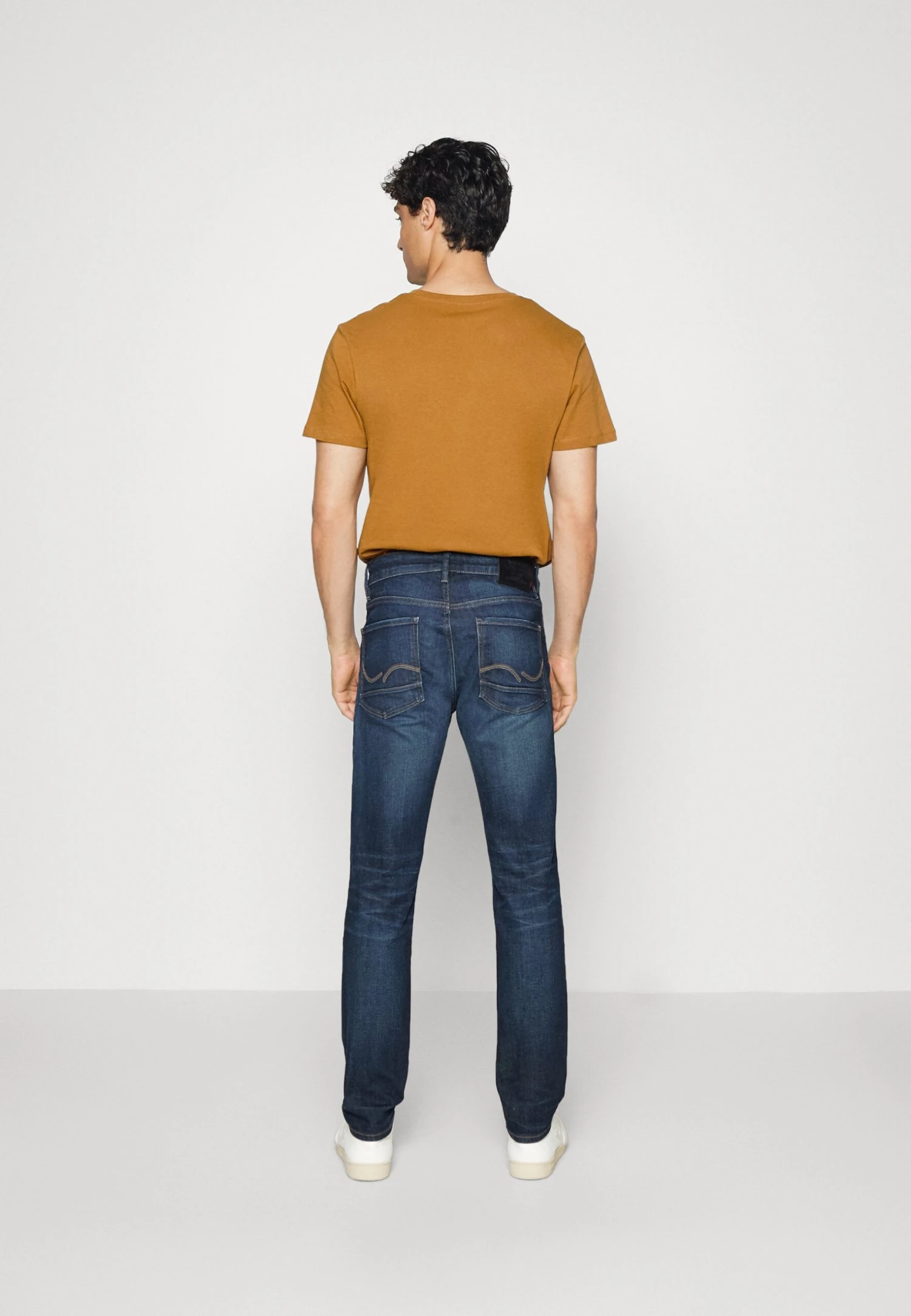 Jack & Jones Jjitim JjdavisLid Noos - Straight Leg Jeans - Blue Denim 3 Jack & Jones Jjitim JjdavisLid Noos - Straight Leg Jeans - Blue Denim - Afbeelding 3