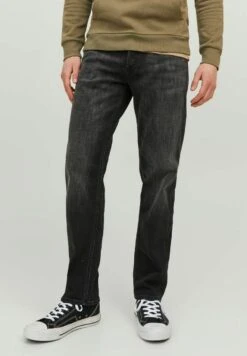 Jack & Jones Mike Original- Straight Leg Jeans - Black Denim