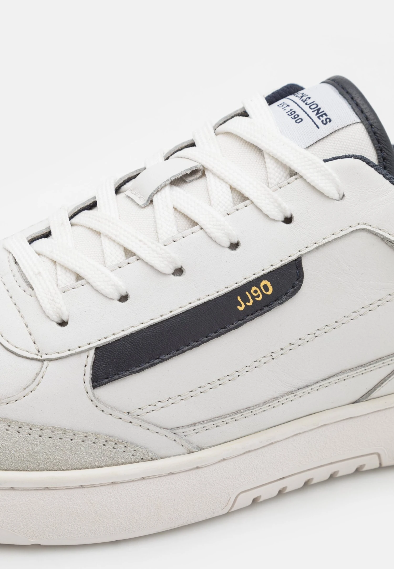 Jack & Jones Jfwnorton- Sneakers Laag - White/Navy 6 Jack & Jones Jfwnorton- Sneakers Laag - White/Navy - Afbeelding 6
