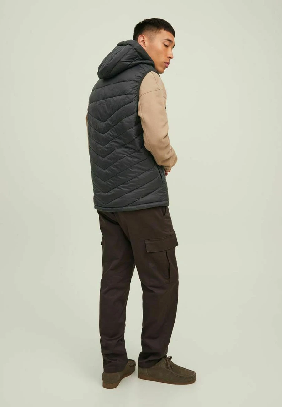 Jack & Jones Ehero Bodywarmer Hood - Bodywarmer - Black 3 Jack & Jones Ehero Bodywarmer Hood - Bodywarmer - Black - Afbeelding 3
