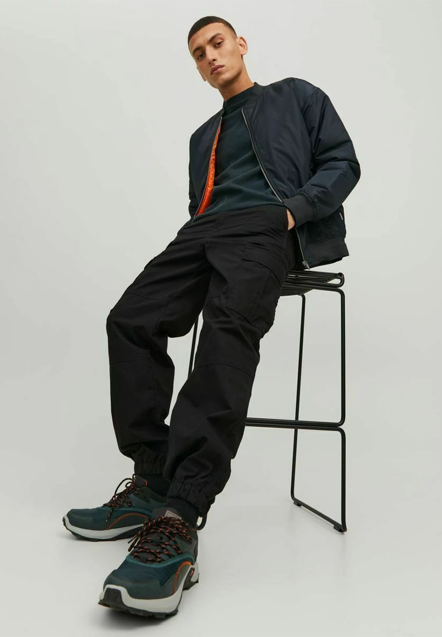 Jack & Jones Karl Flint Cuffed - Cargobroek - Black 5 Jack & Jones Karl Flint Cuffed - Cargobroek - Black - Afbeelding 5