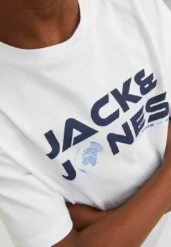 Jack & Jones Junior T-Shirt Print - White -Jack & Jones Verkoopwinkel 53262f264c8f4128a733cbceaeeae9c8