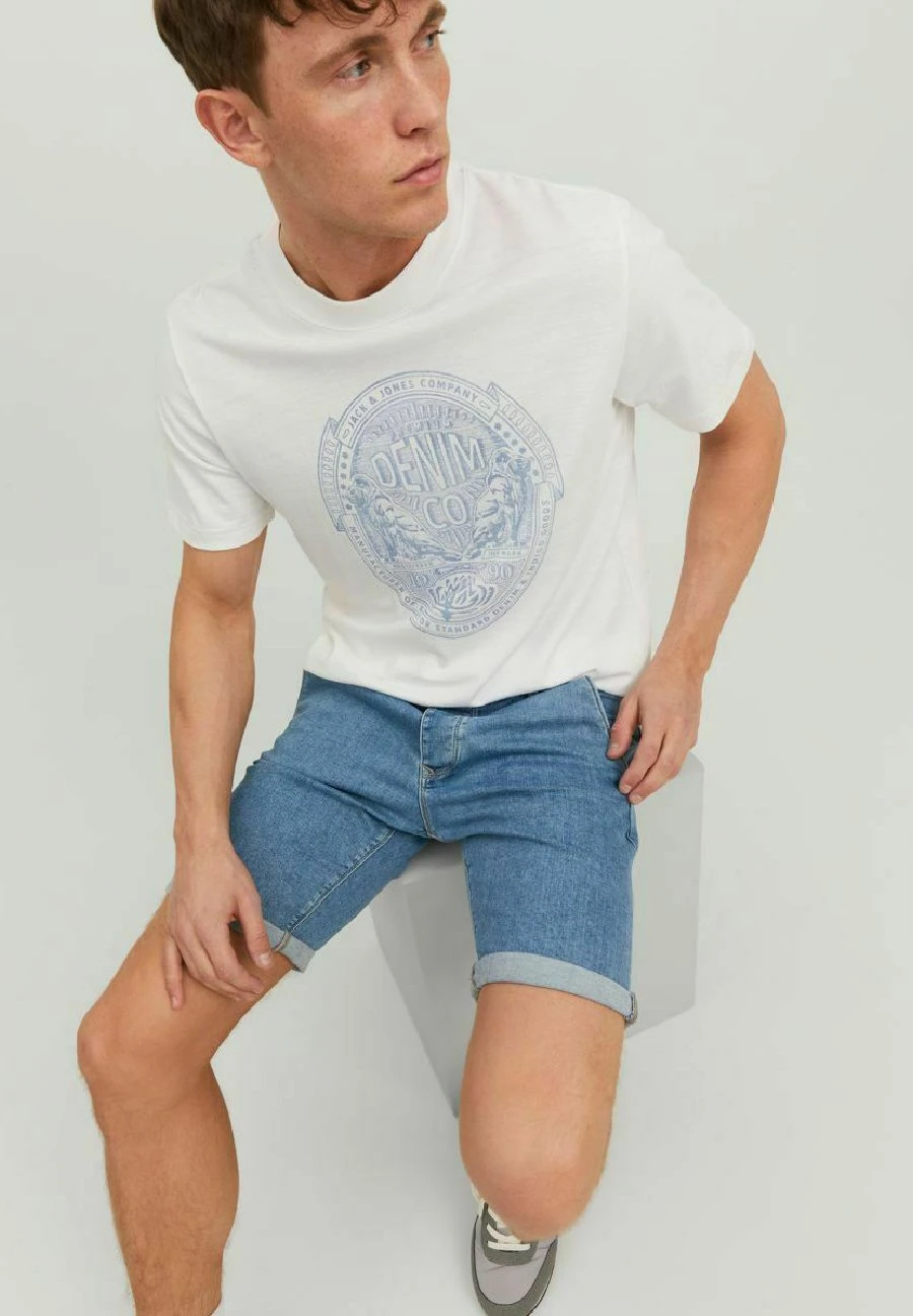 Jack & Jones Rick - Jeansshort - Blue Denim 6 Jack & Jones Rick - Jeansshort - Blue Denim - Afbeelding 6