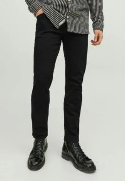 Jack & Jones Clark Original- Straight Leg Jeans - Black Denim