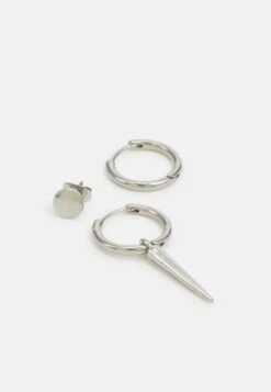 Jack & Jones Jactulo Earrings Unisex 3 Pack - Oorbellen - Silver-Coloured 5 Jack & Jones Jactulo Earrings Unisex 3 Pack - Oorbellen - Silver-Coloured -Jack & Jones Verkoopwinkel 55553be9bc1b49a89e059d6a7b83680b