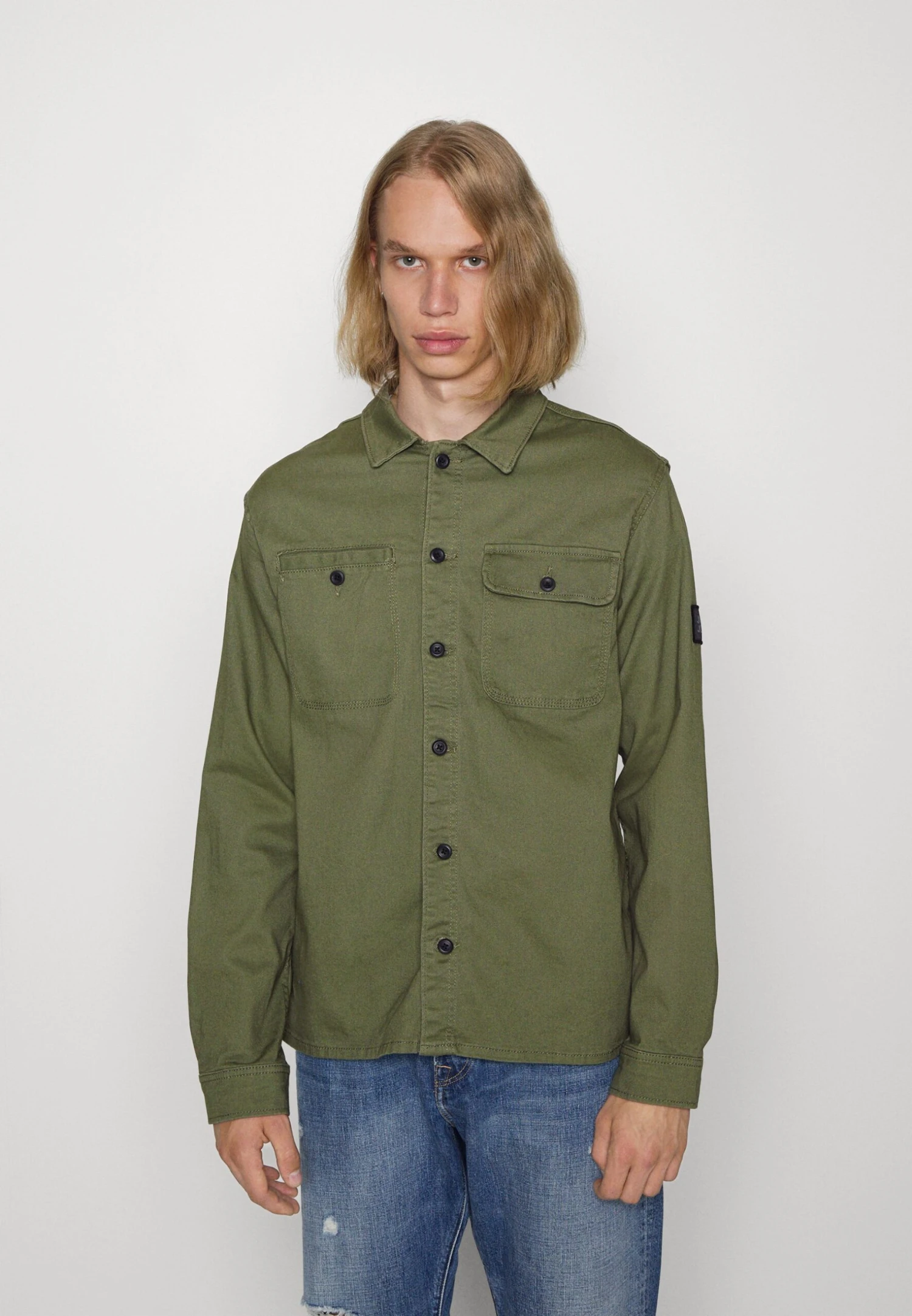 Jack & Jones Jcoben Classic Overshirt- Overhemd - Four Leaf Clover 1 Jack & Jones Jcoben Classic Overshirt- Overhemd - Four Leaf Clover