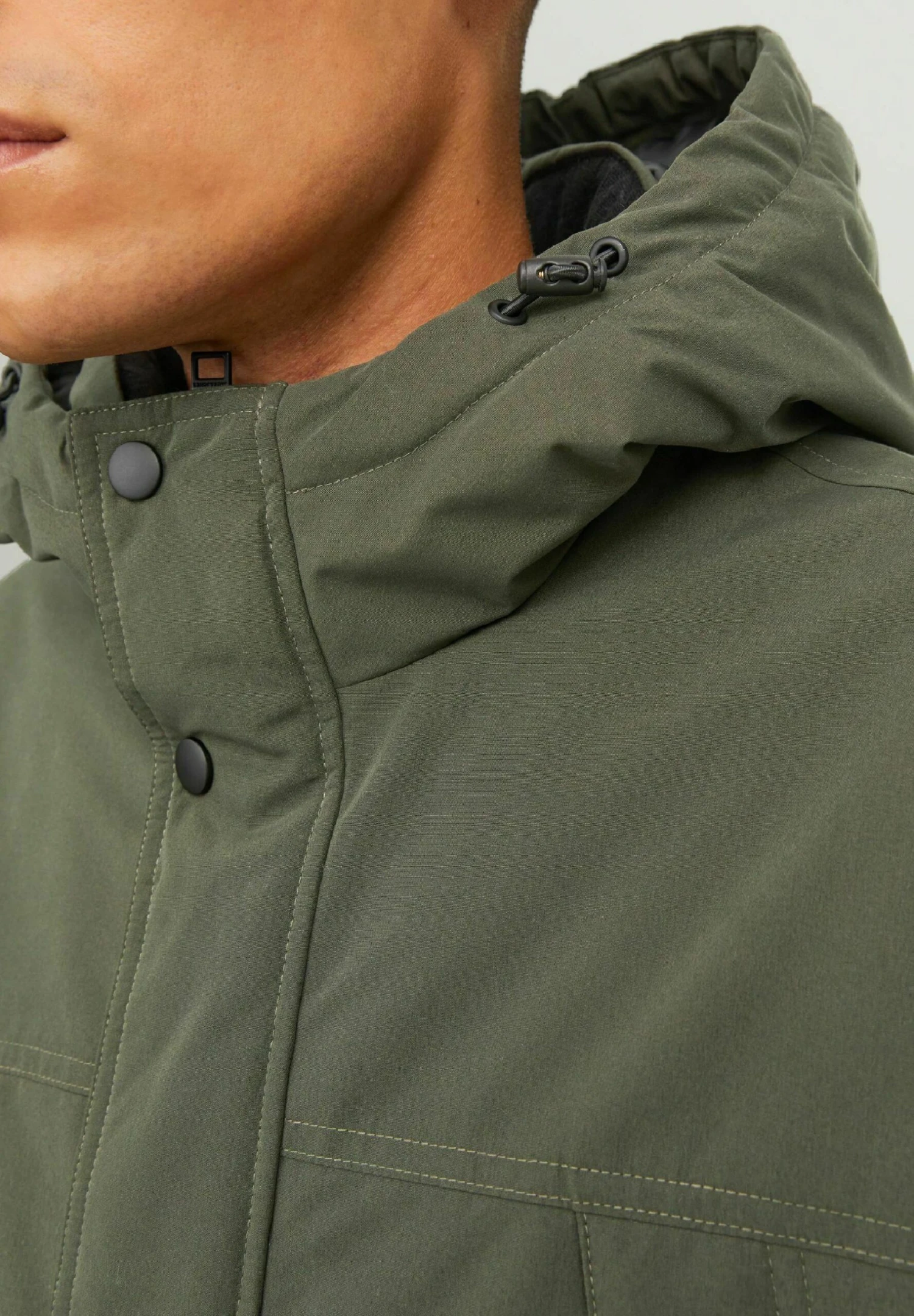 Jack & Jones Gefütterte - Winterjas - Forest Night 4 Jack & Jones Gefütterte - Winterjas - Forest Night - Afbeelding 4