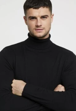 Jack & Jones Jjeemil Roll Neck - Trui - Black -Jack & Jones Verkoopwinkel 579ebd4efcea42e788788de173cf0fa4