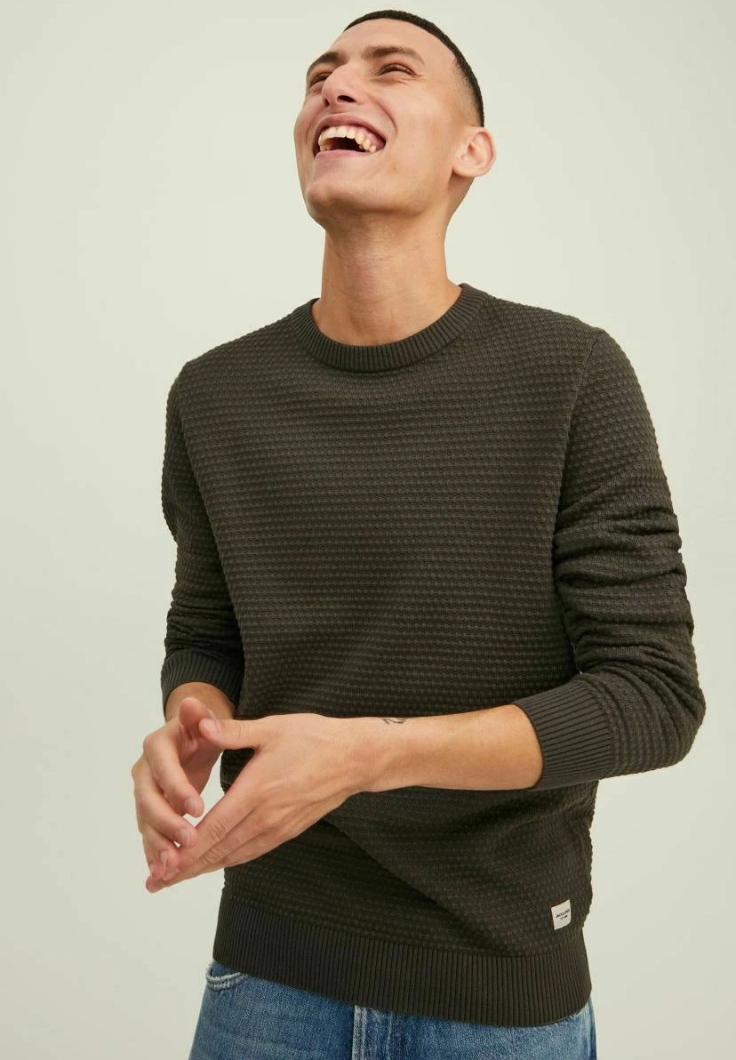 Jack & Jones Jjeatlas Crew Neck Noos - Trui - Rosin 4 Jack & Jones Jjeatlas Crew Neck Noos - Trui - Rosin - Afbeelding 4