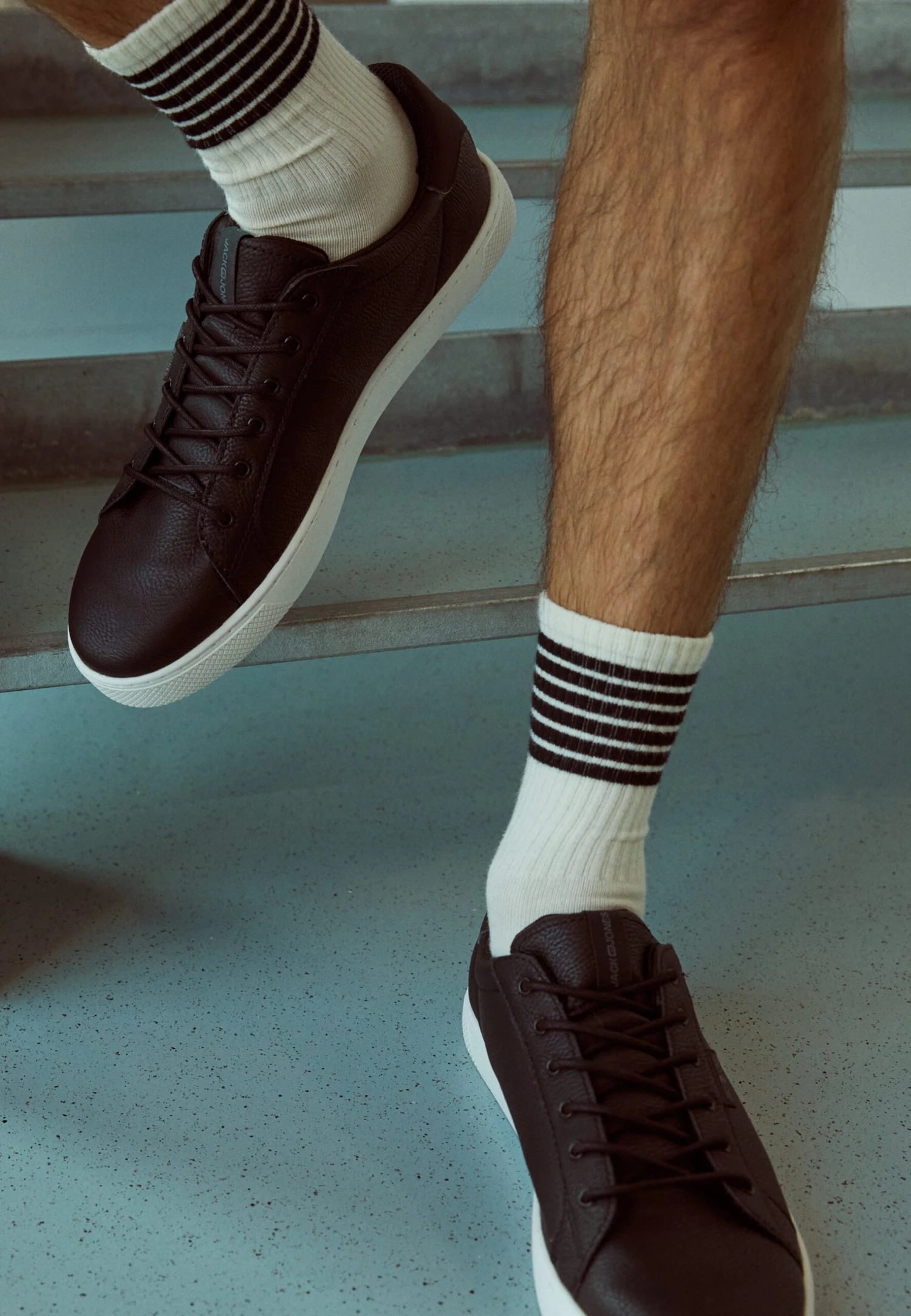 Jack & Jones Jfwtrent Anthracite 19 - Sneakers Laag - Anthracite 2 Jack & Jones Jfwtrent Anthracite 19 - Sneakers Laag - Anthracite - Afbeelding 2