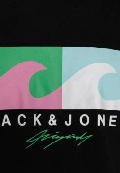 Jack & Jones Jortulum Logo Crew Neck - T-Shirt Print - Black -Jack & Jones Verkoopwinkel 5919c67b0ad54e23a2023b3275619ea7