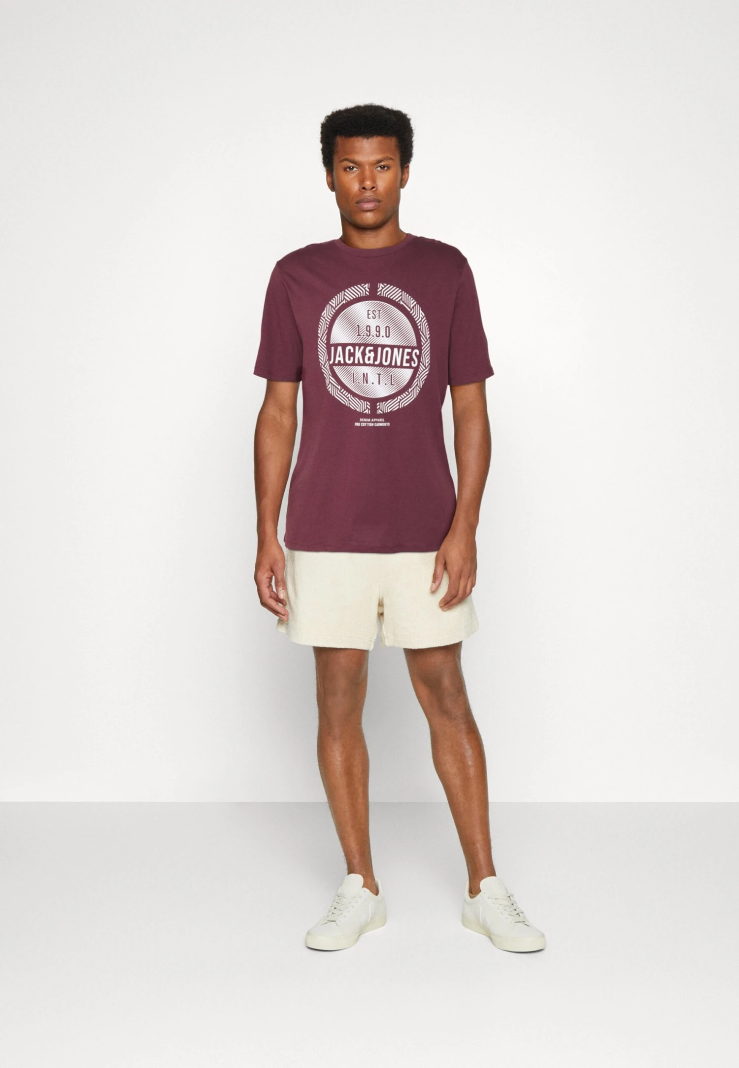 Jack & Jones Jjstein Tee Crew Neck - T-Shirt Print - Port Royale 2 Jack & Jones Jjstein Tee Crew Neck - T-Shirt Print - Port Royale - Afbeelding 2