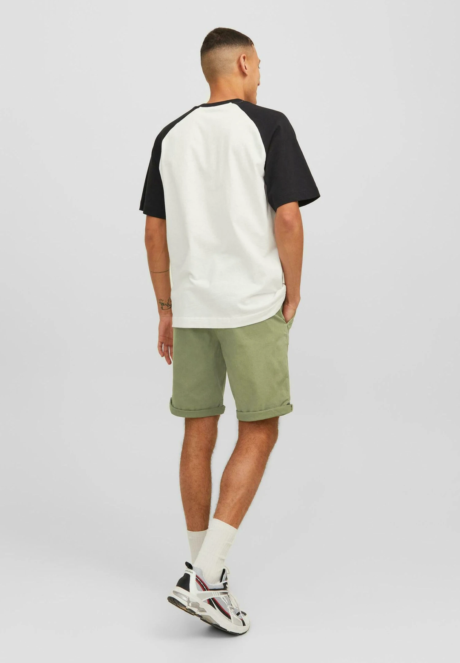 Jack & Jones Jpstfred Jjchino - Shorts - Deep Lichen Green 3 Jack & Jones Jpstfred Jjchino - Shorts - Deep Lichen Green - Afbeelding 3