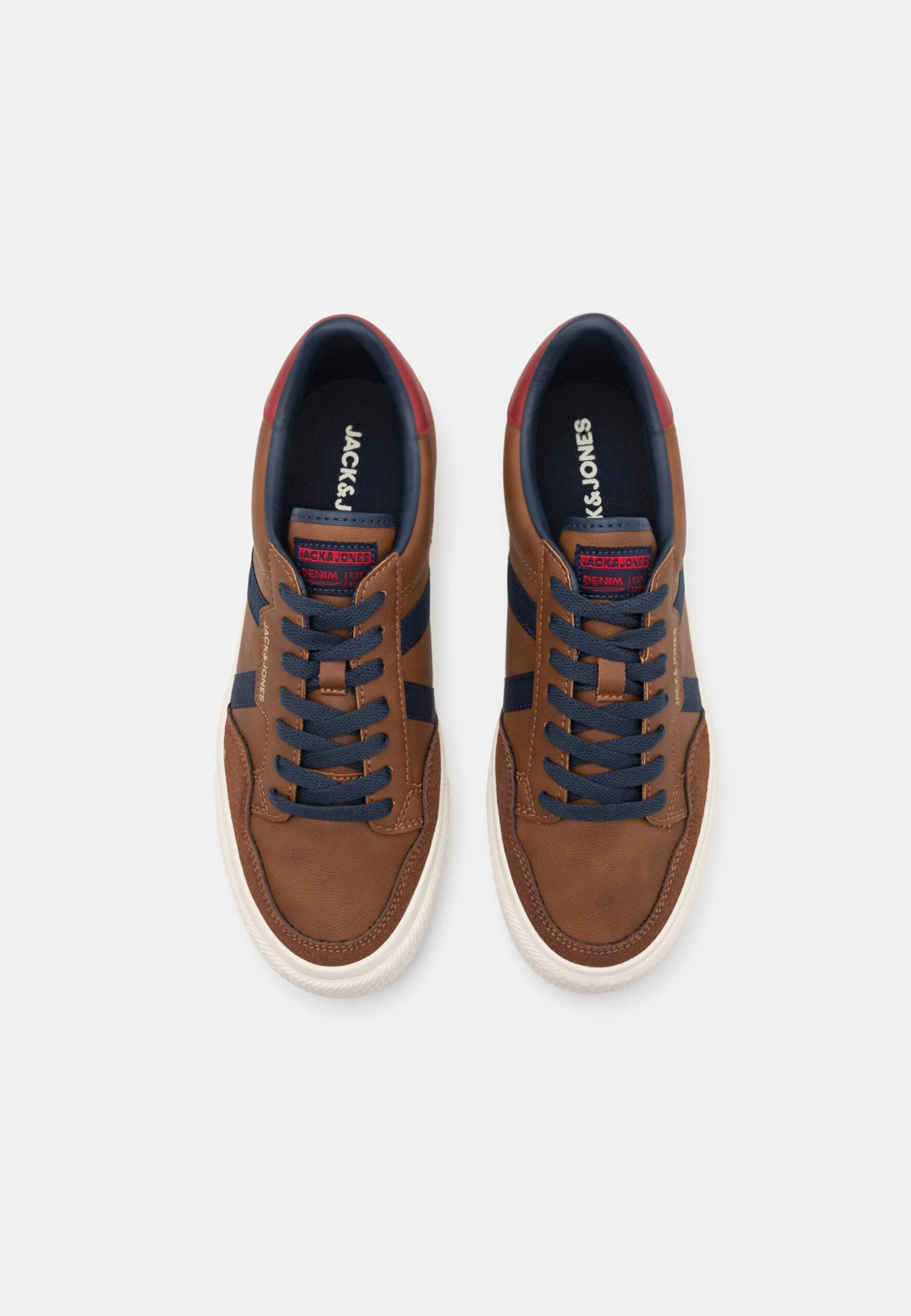 Jack & Jones Jfwmorden- Sneakers Laag - Cognac 4 Jack & Jones Jfwmorden- Sneakers Laag - Cognac - Afbeelding 4