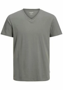 Jack & Jones V-Ausschnitt - T-Shirt Basic - Sedona Sage